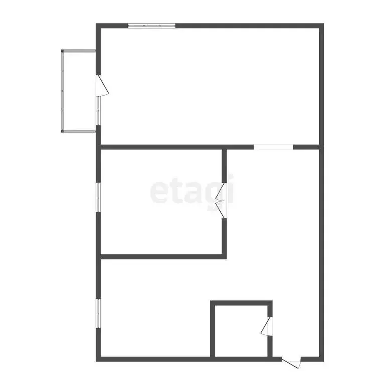 2-комнатная квартира: Улан-Удэ, улица Бабушкина, 29 (42 м) - Фото 1
