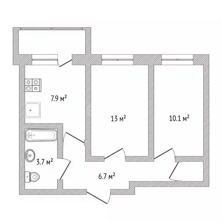2-к кв. Нижегородская область, Нижний Новгород д. Афонино, ул. Красная ... - Фото 0