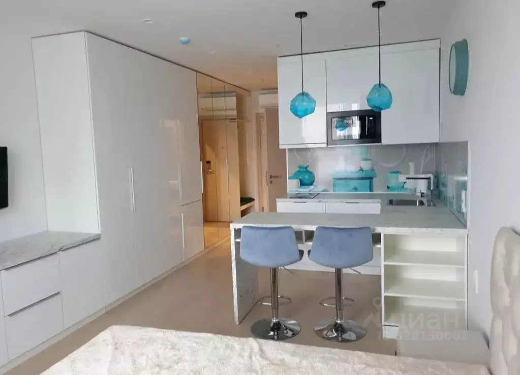 Студия Москва ул. 1-я Леонова, 18 (28.0 м) - Фото 2