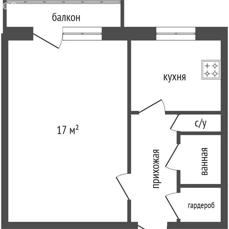 1-комнатная квартира: Красноярск, микрорайон Николаевка, 2-я Огородная ... - Фото 1