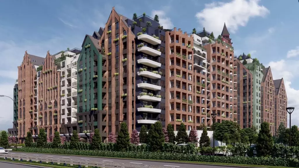 1-к. квартира, 46,6 м, 7/9 эт. - Фото 1