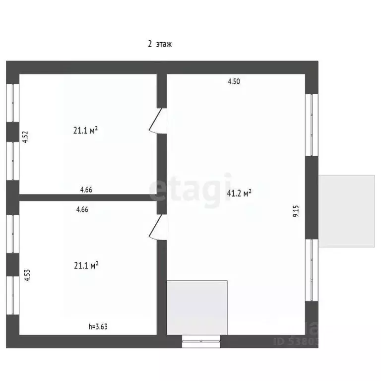 Дом в Ростовская область, Ростов-на-Дону пер. Равенства (300 м) - Фото 1