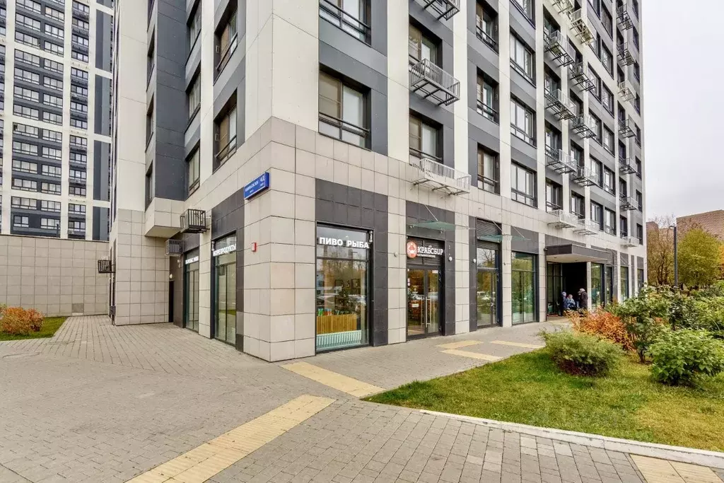 Помещение свободного назначения в Москва Вестердам жилой комплекс (20 ... - Фото 1