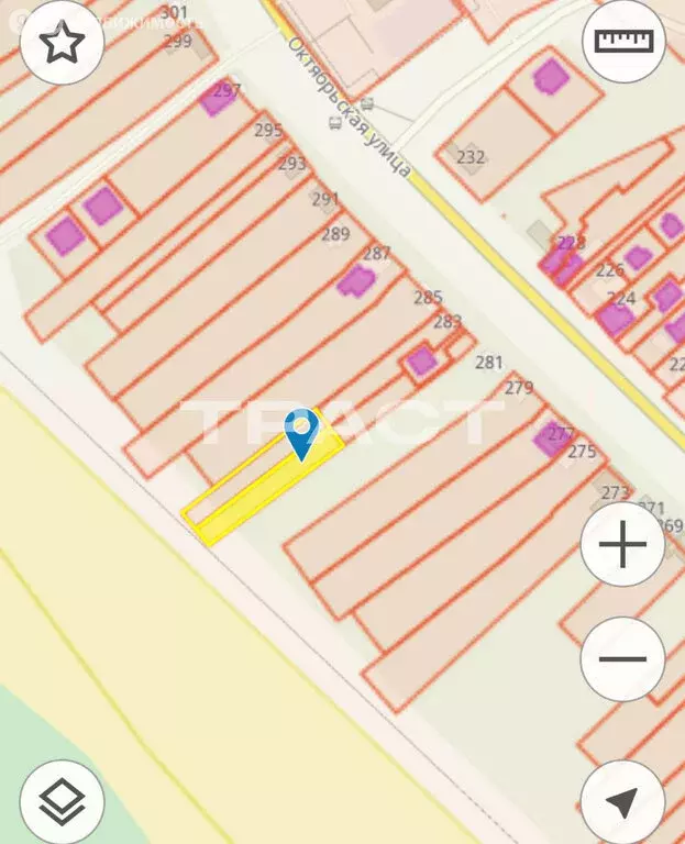 Участок в Воронеж, Октябрьская улица, 283 (8 м) - Фото 1