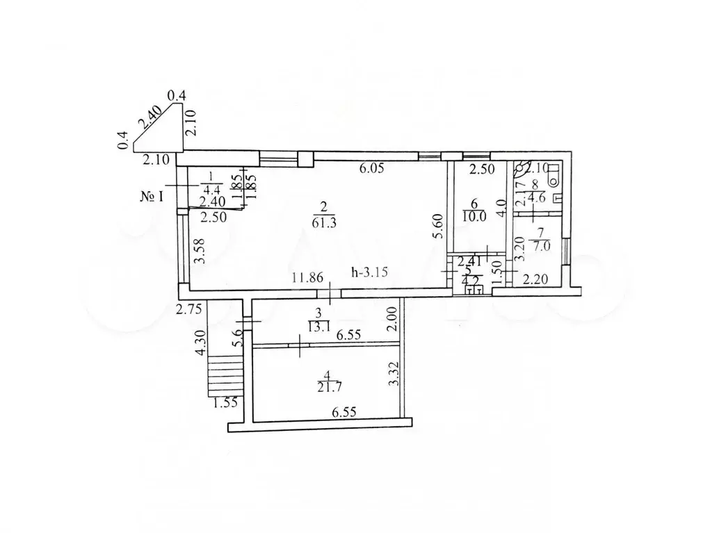 продам помещение свободного назначения, 126.3 м - Фото 0