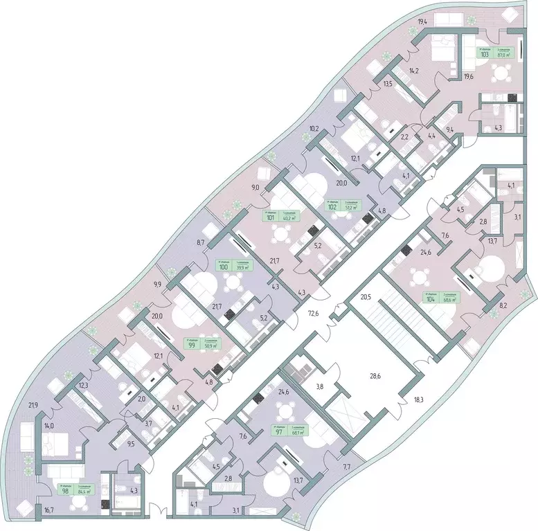 2-к кв. Краснодарский край, Анапа Гостиничный Комплекс Морелло тер.,  ... - Фото 1