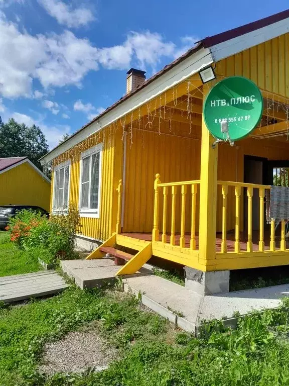 Дом в Ленинградская область, Приозерский район, Ларионовское с/пос, ... - Фото 1