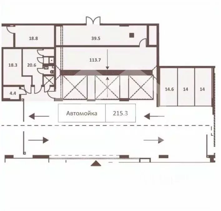Торговая площадь в Москва Дербеневская ул., 20А (230 м) - Фото 2