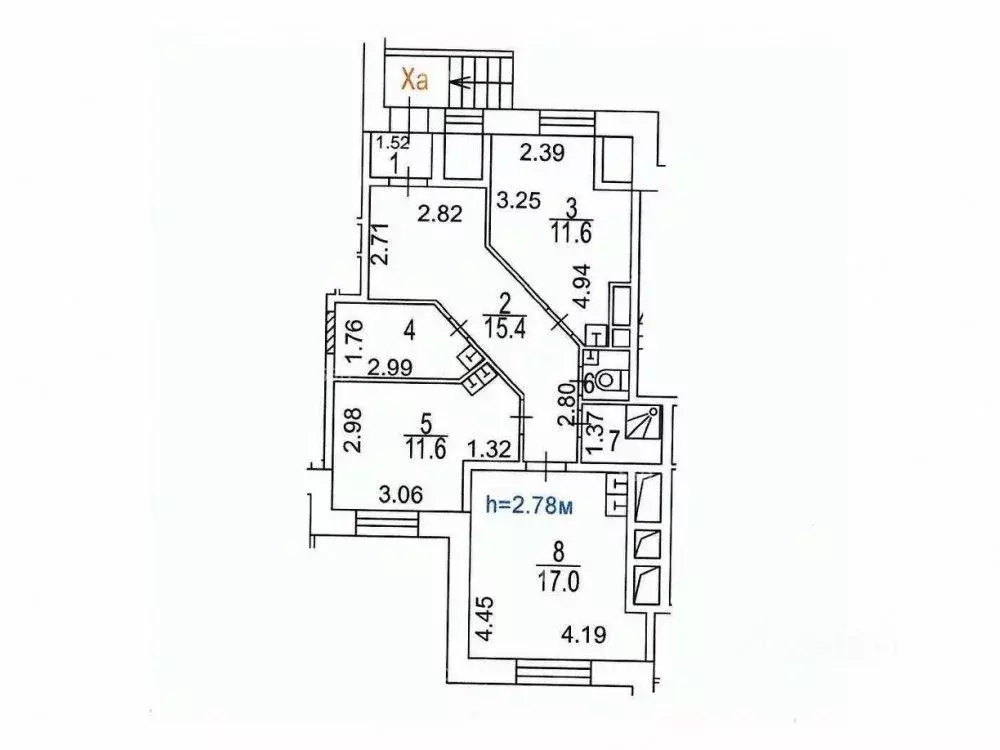 Помещение свободного назначения в Москва Херсонская ул., 17 (69 м) - Фото 2