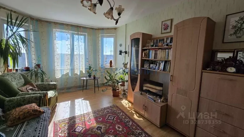 1-к кв. Нижегородская область, Нижний Новгород ул. академика Сахарова, ... - Фото 2