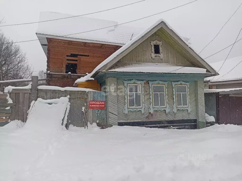 Дом в Удмуртия, Можга Можгинский район, Станционный пер., 31 (98 м) - Фото 1