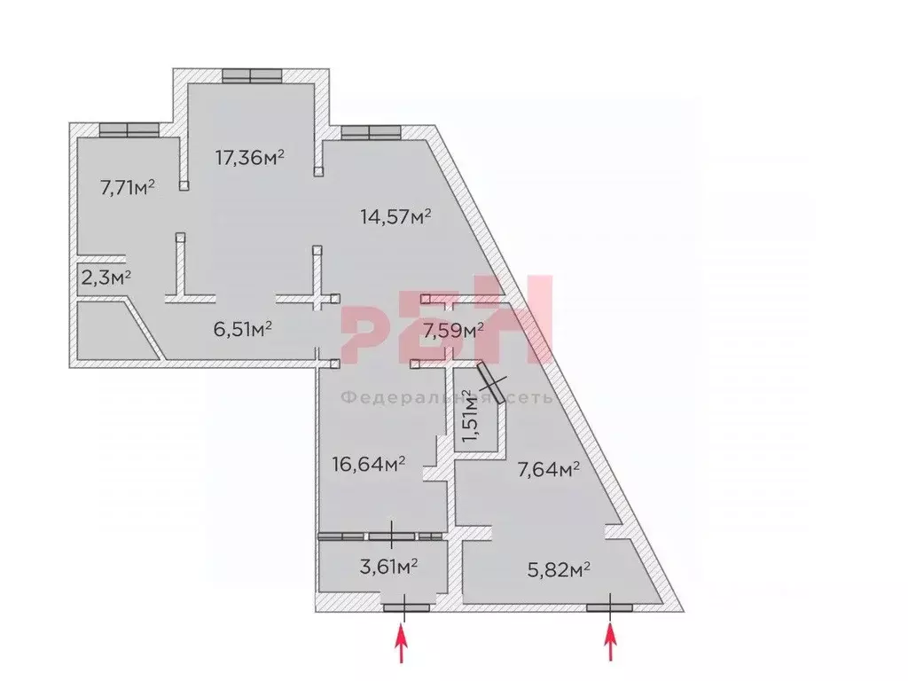 Торговая площадь в Тюменская область, Тюмень ул. Мельникайте, 135/1В ... - Фото 2