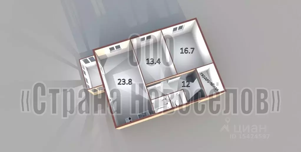 2-к кв. Мордовия, Саранск Советская ул., 63 (72.0 м) - Фото 2