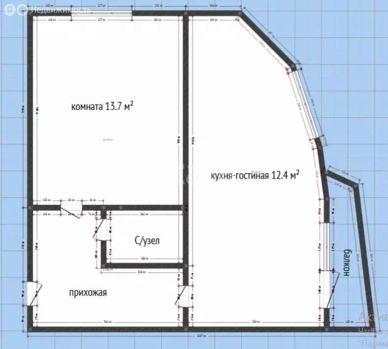 1-комнатная квартира: Краснодар, Сормовская улица, 208/2 (44.3 м) - Фото 0