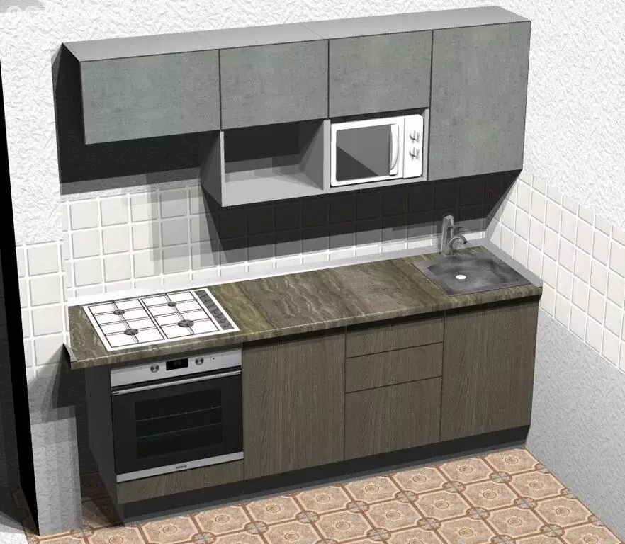 2-комнатная квартира: посёлок Развилка, 1 (43.5 м) - Фото 1