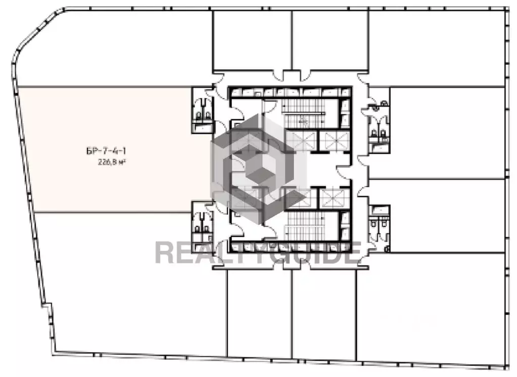 Офис в Москва Холодильный пер., 3к1с1 (227 м) - Фото 1