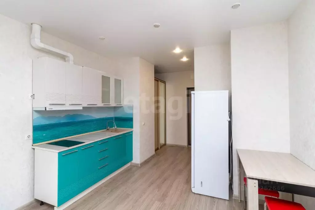 Студия Тюменская область, Тюмень ул. Газовиков, 73к3 (27.3 м) - Фото 1