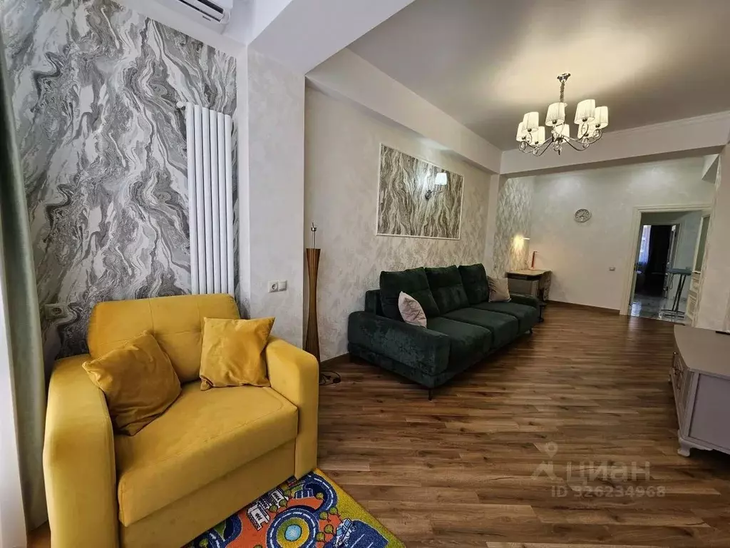 2-к кв. Ставропольский край, Кисловодск ул. Декабристов, 36/2 (73.0 м) - Фото 1