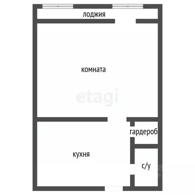 Студия Воронежская область, Воронеж ул. Гаршина, 25к2 (25.0 м) - Фото 2