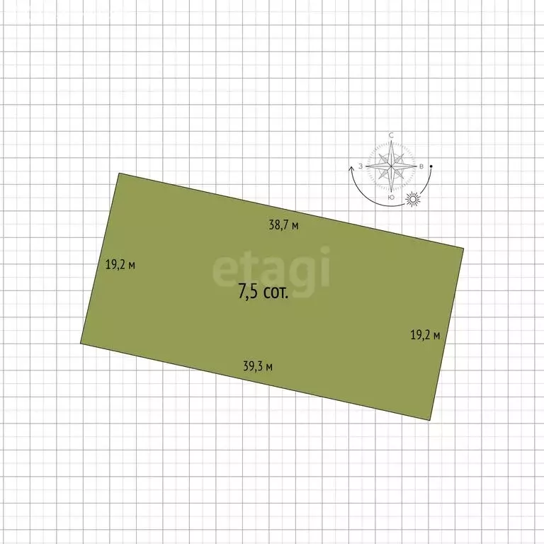 Участок в Майкоп, Российская улица (7.5 м) - Фото 1