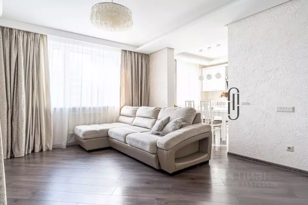 2-к кв. Татарстан, Казань ул. Алексея Козина, 3А (57.9 м) - Фото 0