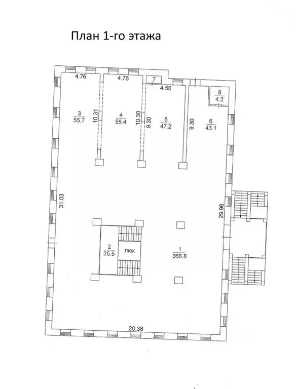 Торговая площадь в Томская область, Томск просп. Ленина, 129 (598 м) - Фото 2