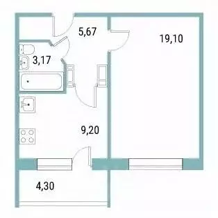 1-к кв. саратовская область, саратов бул. имени николая денисова, 6 . - Фото 0