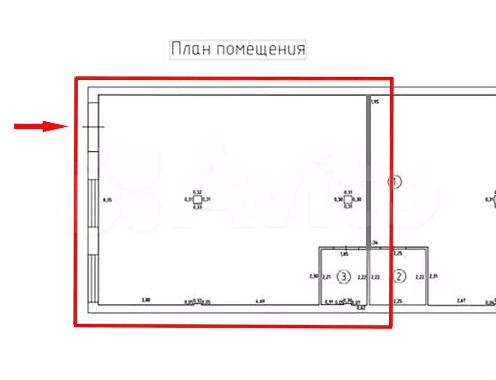Аренда помещения в ЖК «Дальневосточный , 68 м - Фото 0