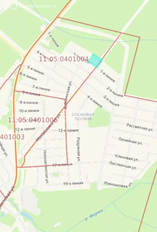 Участок в посёлок городского типа Краснозатонский, 1-я линия (12 м) - Фото 2