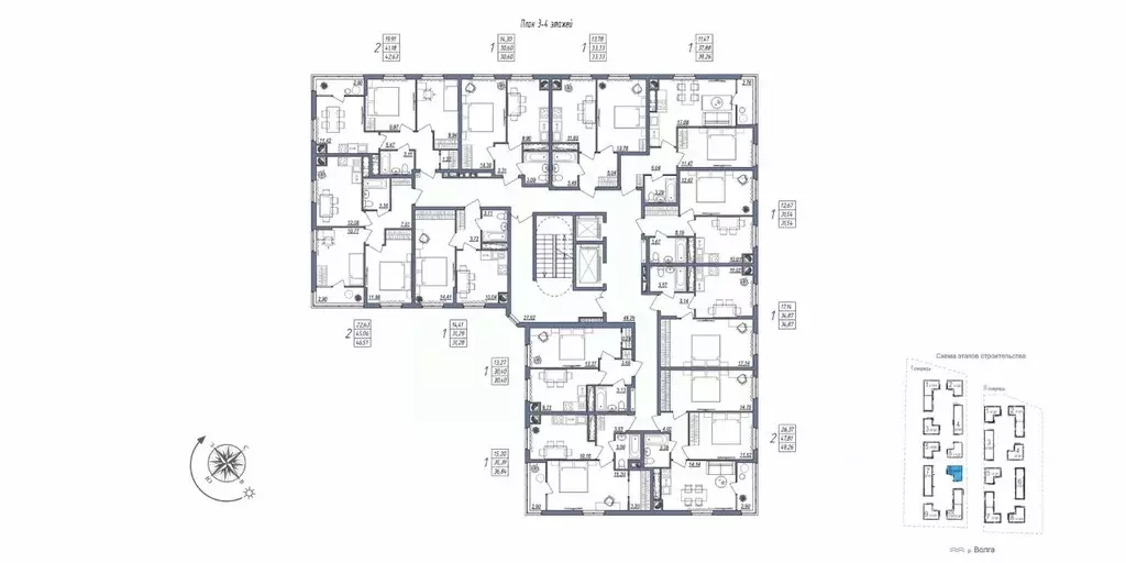 1-к кв. Волгоградская область, Волгоград ул. Тракторостроителей, 31/1 ... - Фото 2
