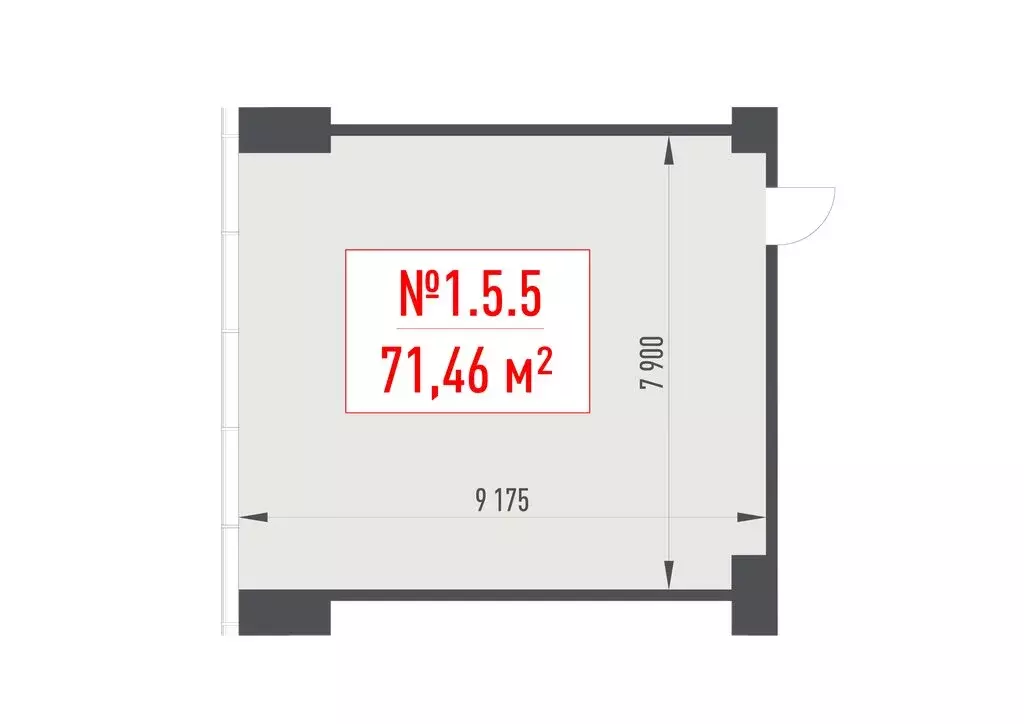 Офис (71.46 м) - Фото 0