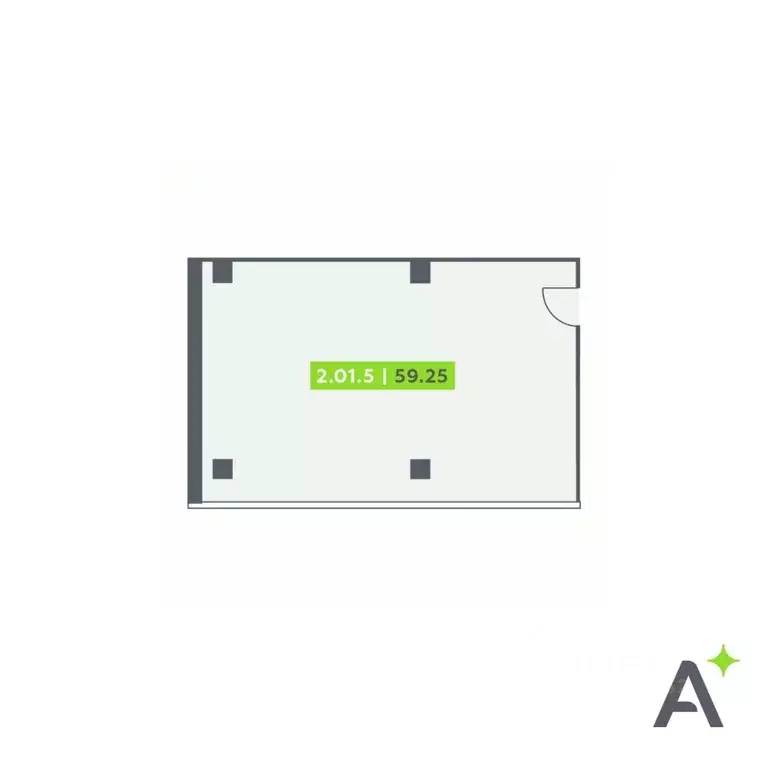 Офис в Санкт-Петербург Московский просп., 65Э (59 м) - Фото 1