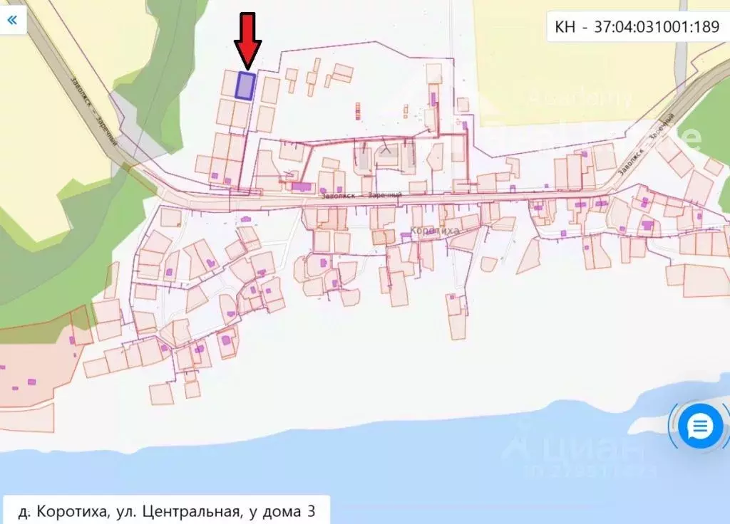 Участок в Ивановская область, Заволжский район, Междуреченское с/пос, ... - Фото 1