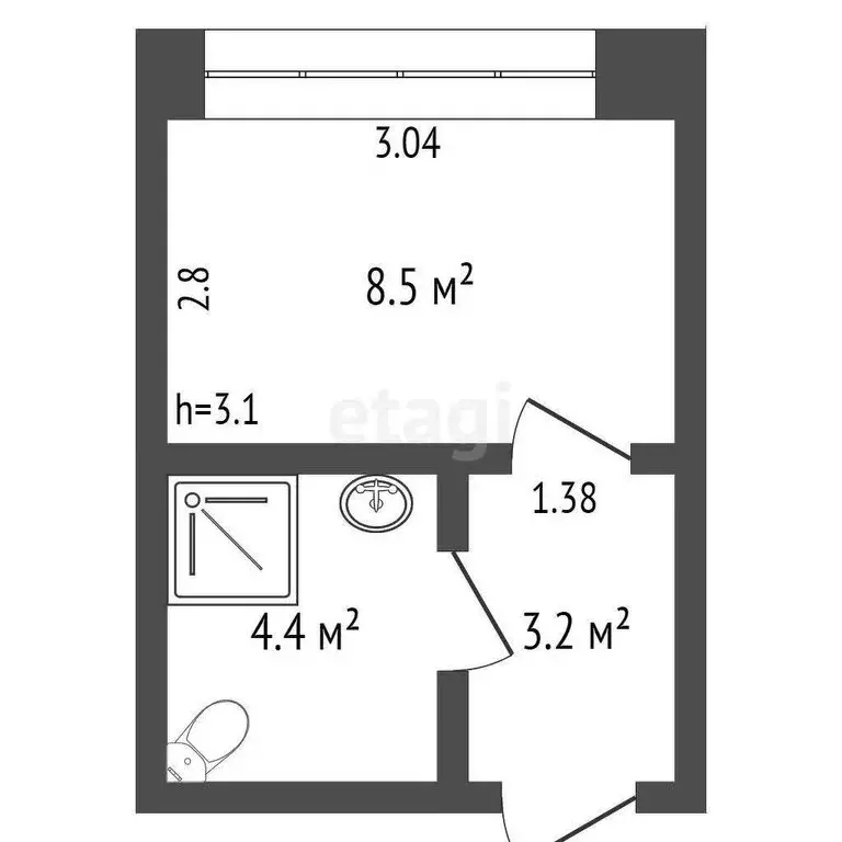 Офис (16.1 м) - Фото 0