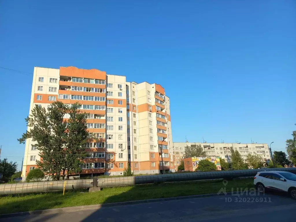 3-к кв. Псковская область, Псков Инженерная ул., 23 (70.4 м) - Фото 1