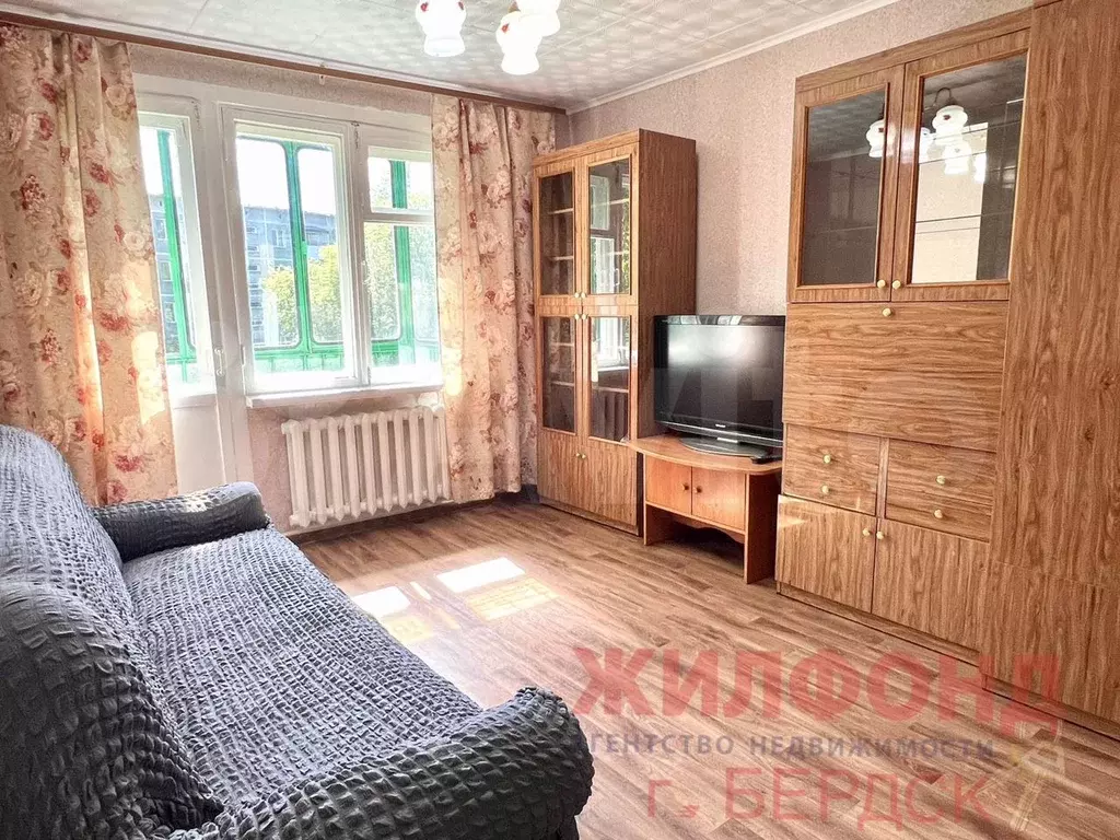 1-к. квартира, 30 м, 3/5 эт. - Фото 1
