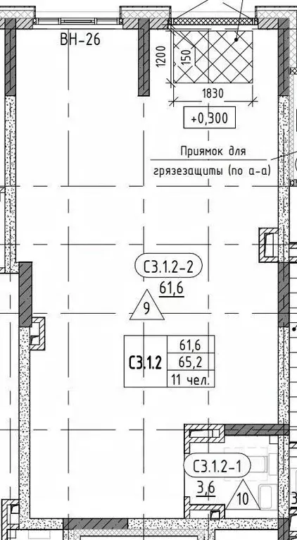 Помещение свободного назначения в Хабаровский край, Хабаровск ... - Фото 1