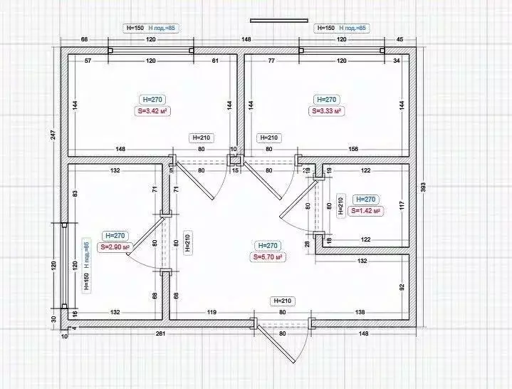 Дом в Ингушетия, Назрановский район, Долаково с/пос, с. Долаково ул. ... - Фото 2