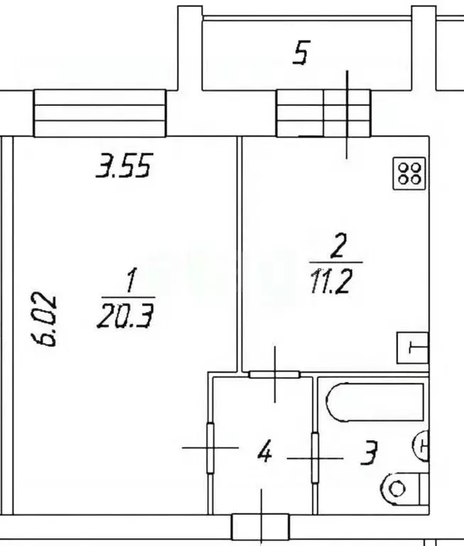 1-к кв. Ярославская область, Ярославль ул. Радищева, 10/12 (38.9 м) - Фото 1