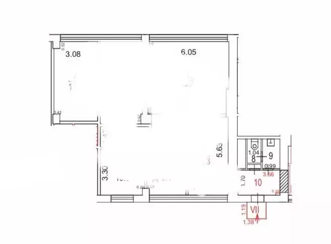 Помещение свободного назначения (120 м) - Фото 2