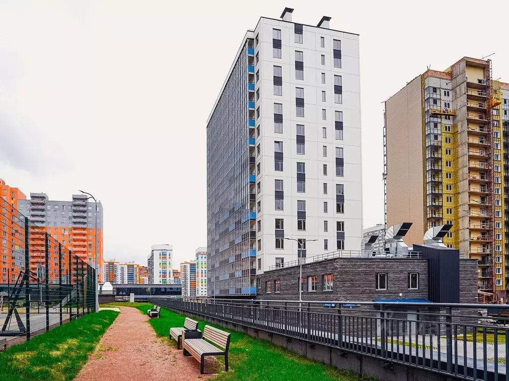 1-к кв. Ленинградская область, Мурино Всеволожский район, ул. ... - Фото 1