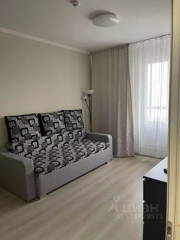 Квартира, 1 комната, 39.6 м - Фото 1