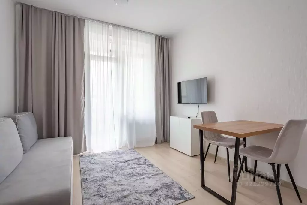 Студия Санкт-Петербург аллея Арцеуловская, 9 (26.0 м) - Фото 2