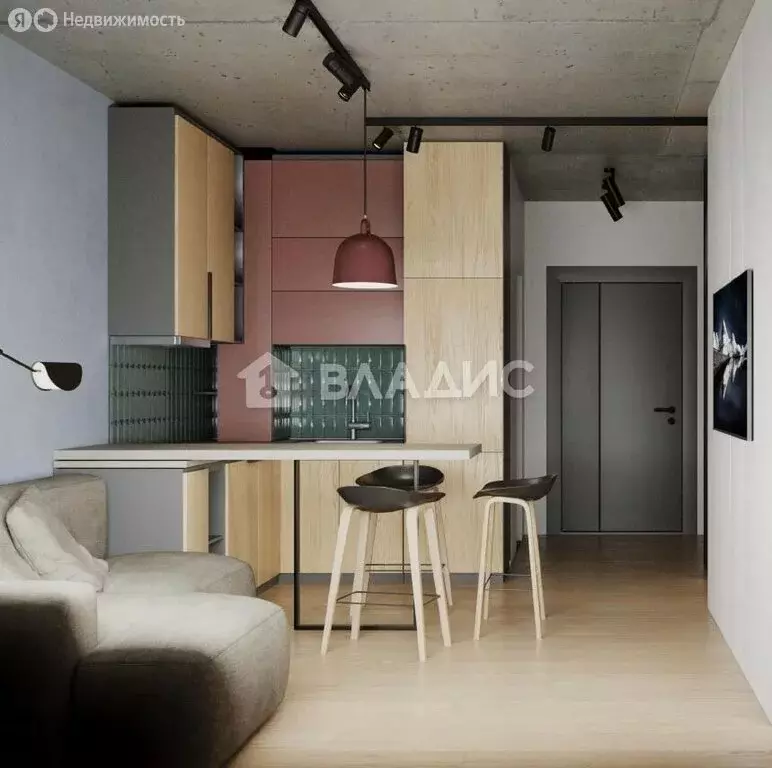 Квартира-студия: Уфа, улица Пархоменко, 123 (33.6 м) - Фото 1