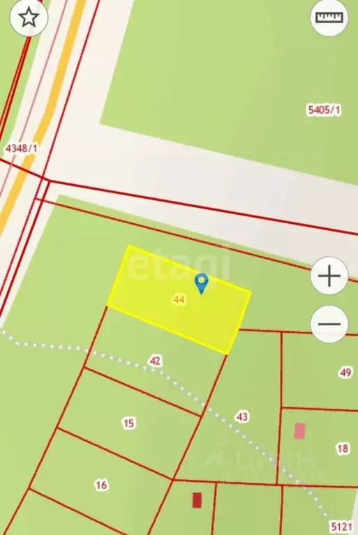 Участок в Челябинская область, Кыштым Ясная ул. (10.2 сот.) - Фото 1