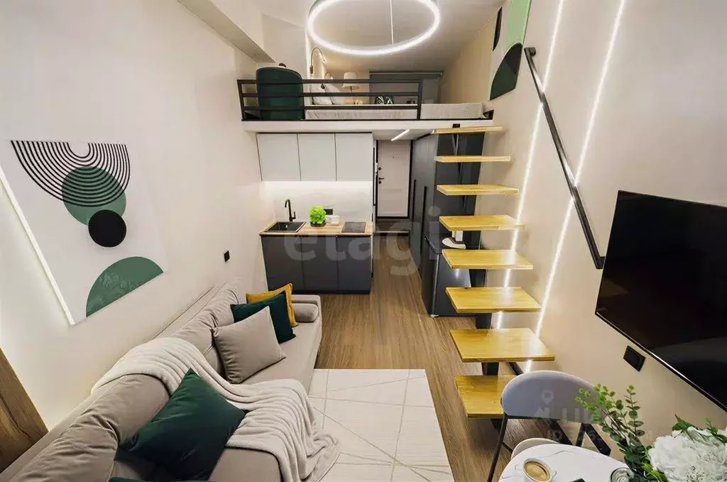 Студия Москва Нижняя Первомайская ул., 64 (21.3 м) - Фото 1