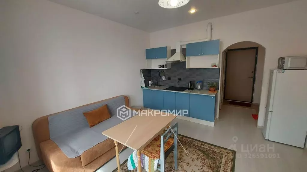 Студия Санкт-Петербург ул. Плесецкая, 10 (23.0 м) - Фото 1