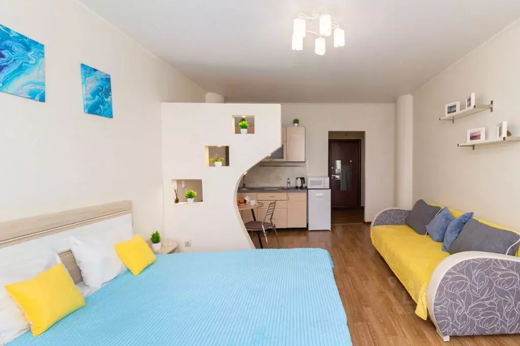 Студия Тюменская область, Тюмень ул. 50 лет ВЛКСМ, 13к2 (33.0 м) - Фото 2