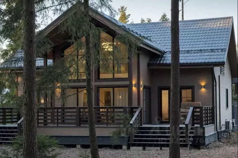 Дом в Ленинградская область, Всеволожский район, Юкковское с/пос, д. ... - Фото 1