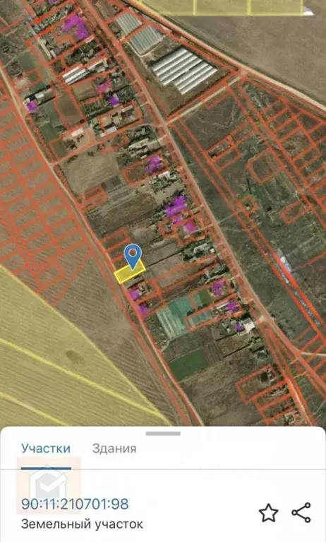 Участок в Крым, Сакский район, Суворовское с/пос, с. Туннельное ул. ... - Фото 1